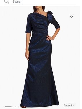 Rickie Freeman for Teri Jon Blue gown size 16